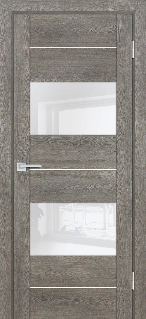 Дверь PSN- 8 / Цвет Гриджио антико / белый лакобель / Двери PROFILO PORTE