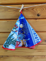 Полотенце кухонное, круглое, 2 шт, рогожка