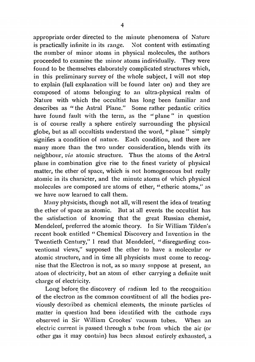 Occult chemistry. Clairvoyant observations on the chemical elements | Annie Wood Besant