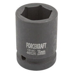 Головка ударная 3/4'', 26мм (6гр) FORCEKRAFT FK-46526