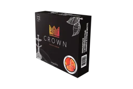 Уголь Crown Kaloud 1кг 25мм 72шт