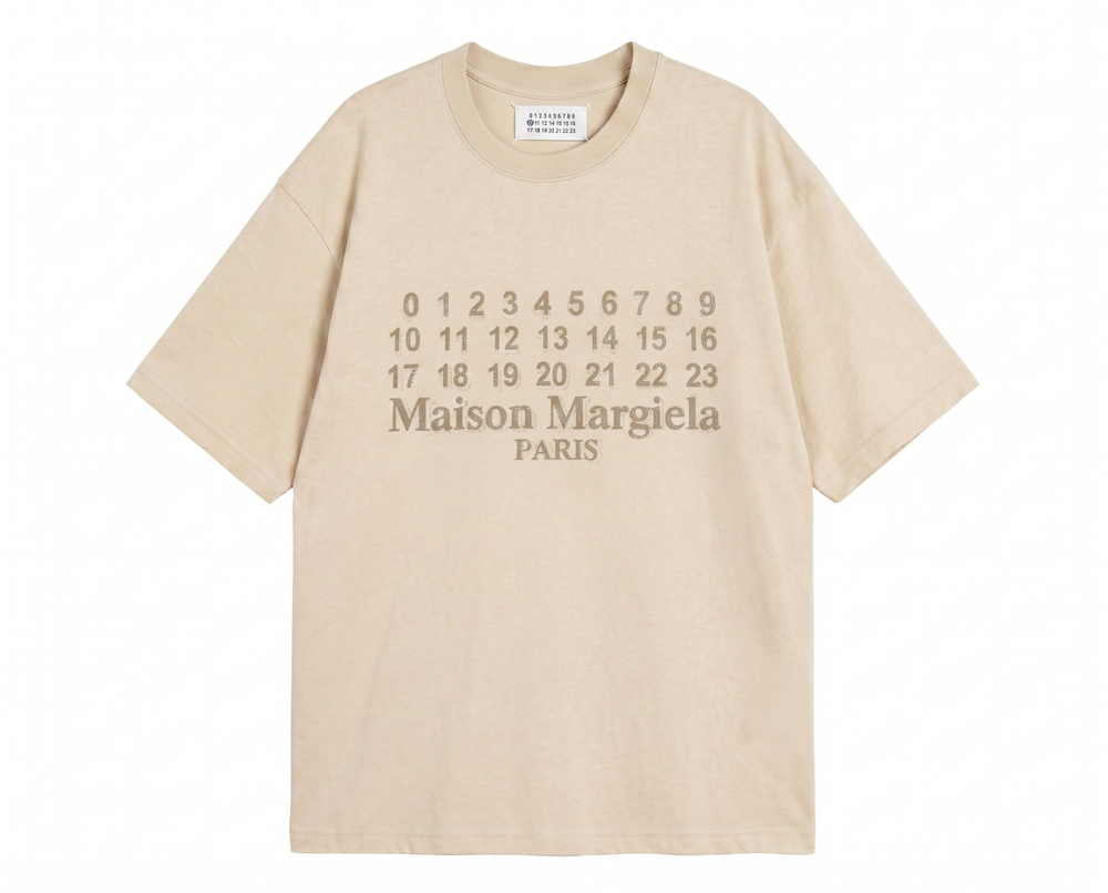 Футболка Maison Margiela Paris (beige)