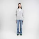 Кардиган Dissident Logo Pattern Серый