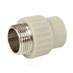 Муфта PP-R комбинированная серая Дн 40х1" НР VALFEX 10130040Г