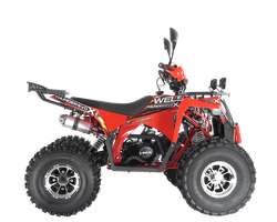 Квадроцикл Wels Thunder EVO-ST 125 куб/см 10 л.с колеса 8" цвет Красный