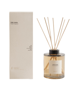 Zara Home Аромадиффузор White Jasmine 500 мл, тростниковые палочки микадо, аромат цветочный, Розовый