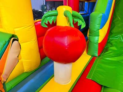 Коммерческий надувной батут «Страна Сафария» 8*6*5 м