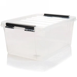 Контейнер универсальный с крышкой для хранения «ПРОФИ», прозрачный, 41*29,5*18,3см, 15л