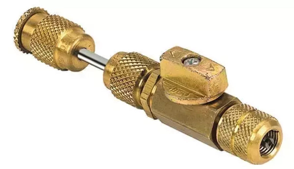 Вентиль для замены золотников под давлением CPS TLVC410 (F5/16" SAE (1/2"-20UNF)M1/4" SAE для рабoты с R410A)