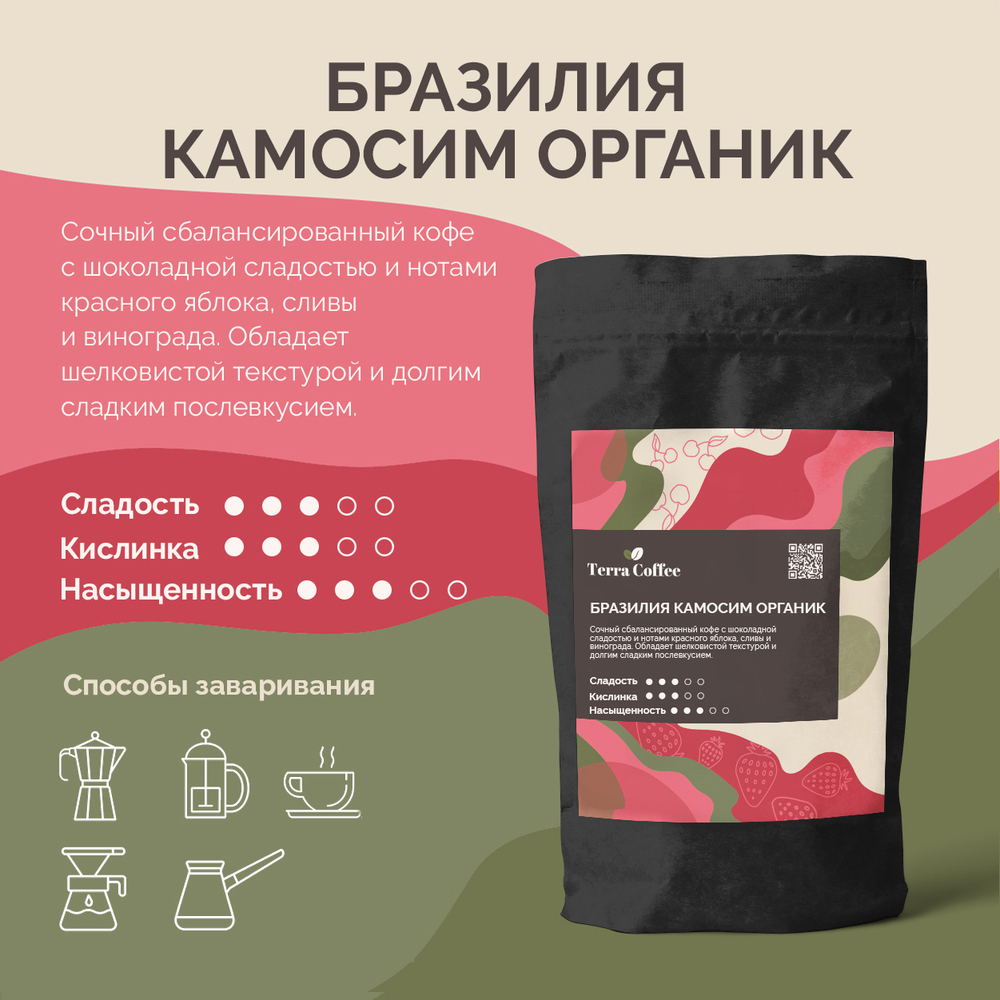 Бразилия Камосим органик