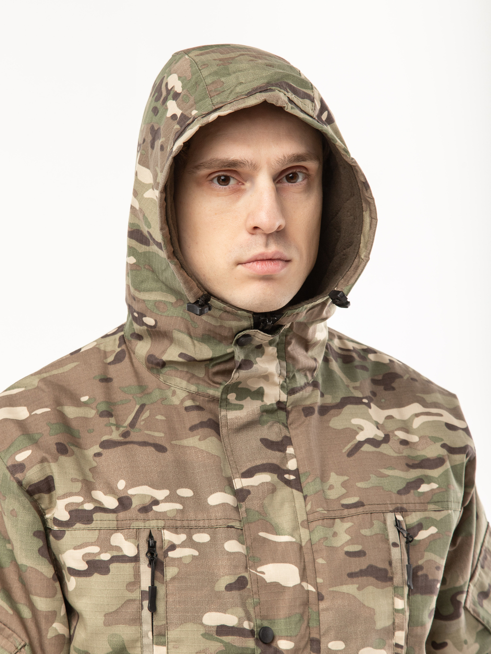 Костюм демисезонный ГОРКА на флисе BERKUT.IV рип-стоп МУЛЬТИКАМ