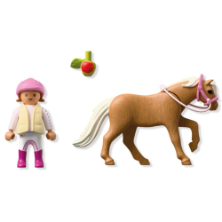 Игровой набор Playmobil 71887 «Девочка с пони» набор из 2 фигурок 71887 — фото 3