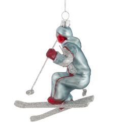 GAEM Украшение новогоднее "Лыжник", L11 W9 H12 см