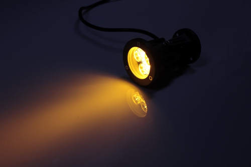 G-DT02-Y 12V точ.повор.LEDпрожек,3LED CREE/1W,12V жёлтый