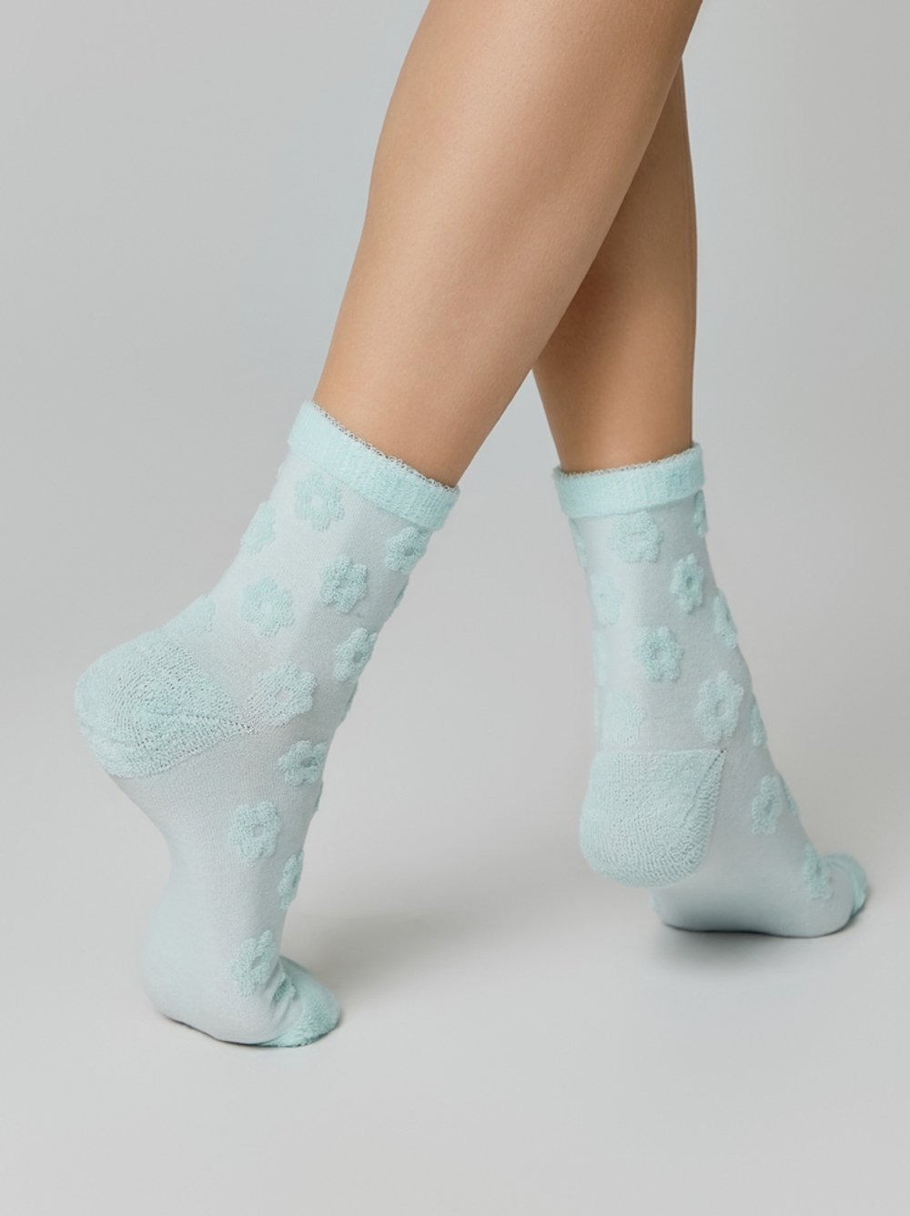 CONTE COMFORT Махровые носки из хлопка с объемными рисунками