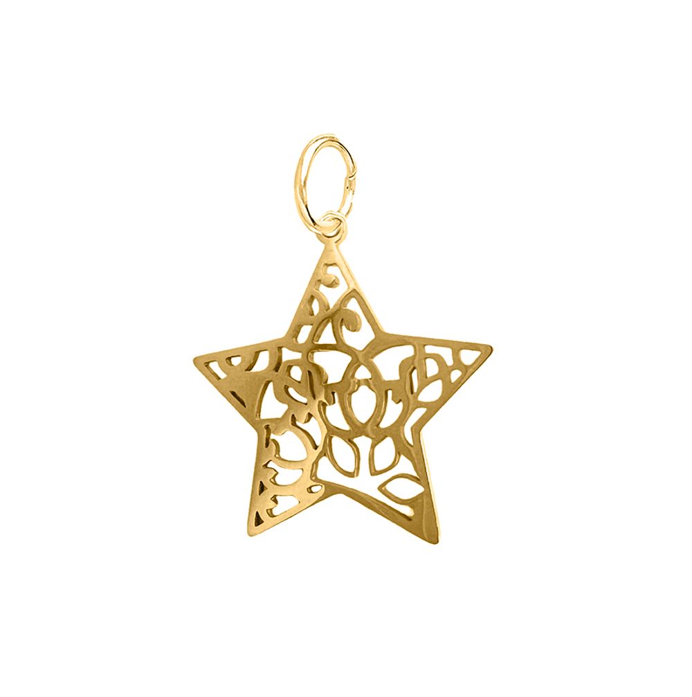 Подвеска Звезда с узорами