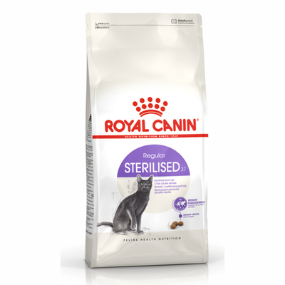 ROYAL CANIN STERILISED 37 400 г сухой корм для стерилизованных кошек с 1 до 7 лет 1х12