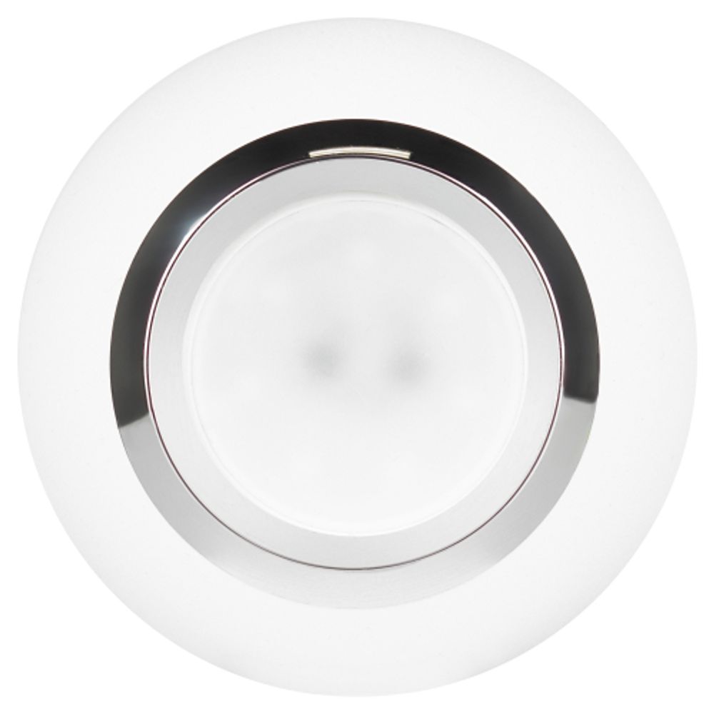 Светильник подвесной ЭРА PL32 WH/CH под лампу MR16 GU10 белый/хром