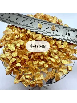 Стеклянная крошка Терракотовая фракция № 4