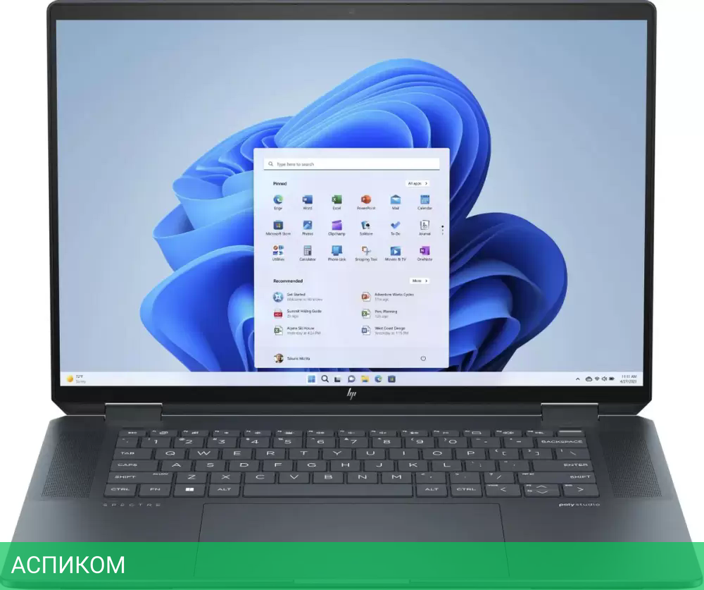 Ноутбук 2-в-1 HP Spectre x360 16-aa0002ci A16KFEA