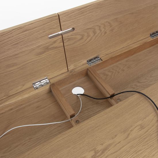 Рабочий стол Jakes 120x70 натуральный шпон Испания 