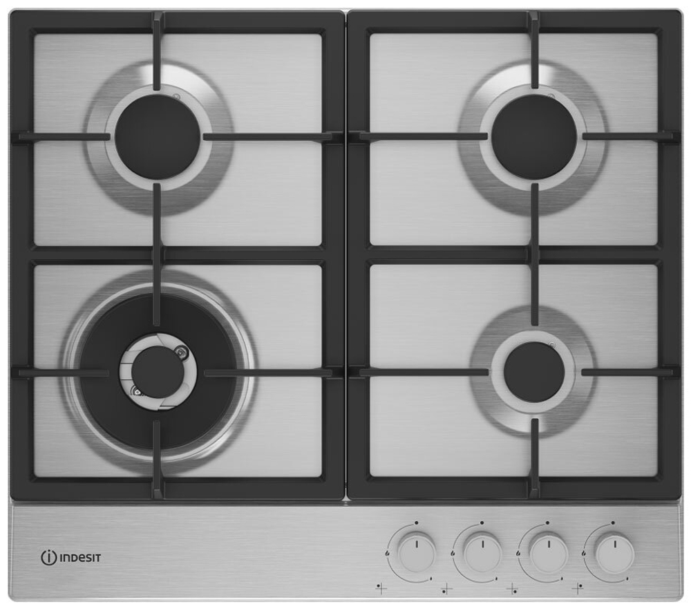 Газовая варочная панель Indesit THPM 642 W/IX/I RU