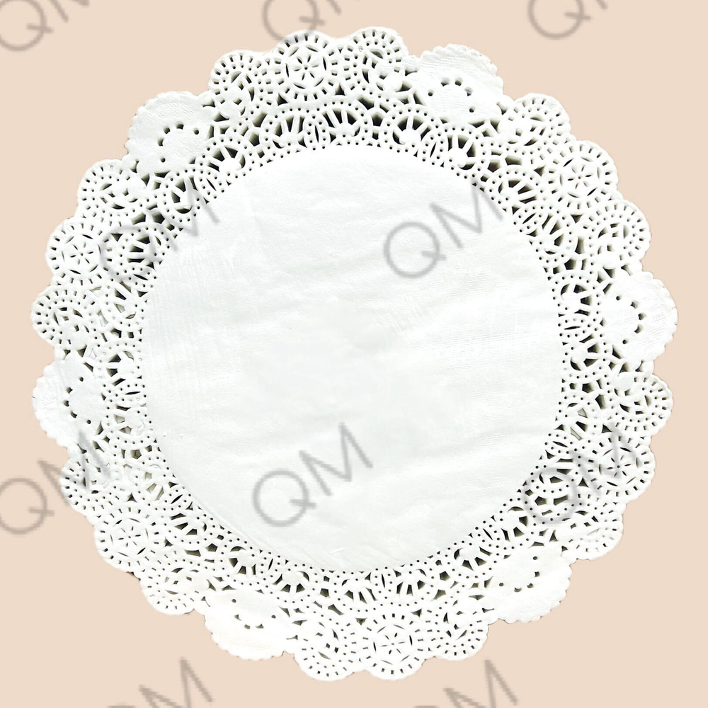Салфетка бумажная ажурная D-160 мм (круг) (250шт/упак)