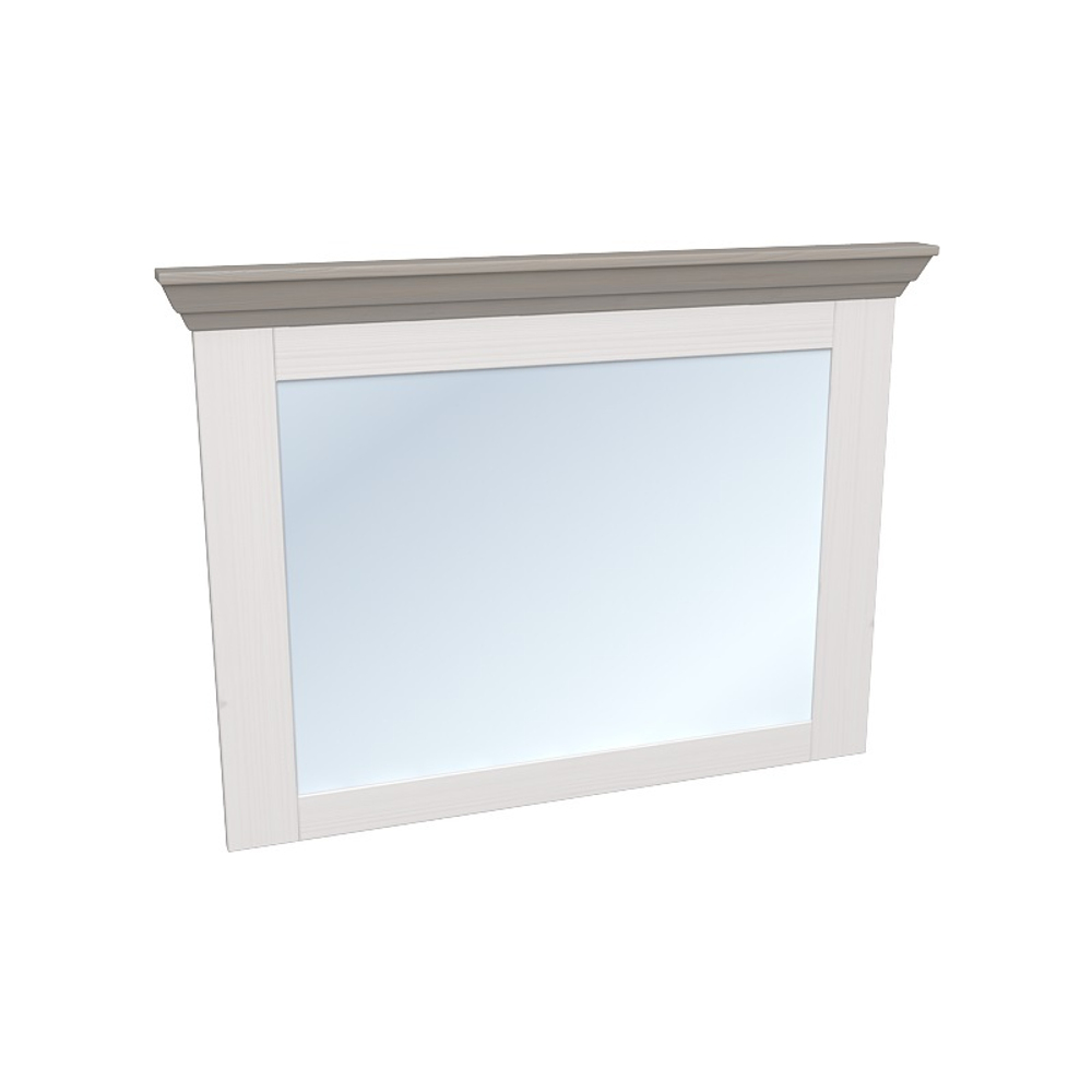 Зеркало «Форест» белый воск/антрацит