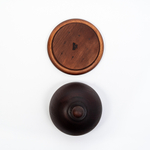 Масленка из дерева Сибирский Кедр для сливочного масла. MS3