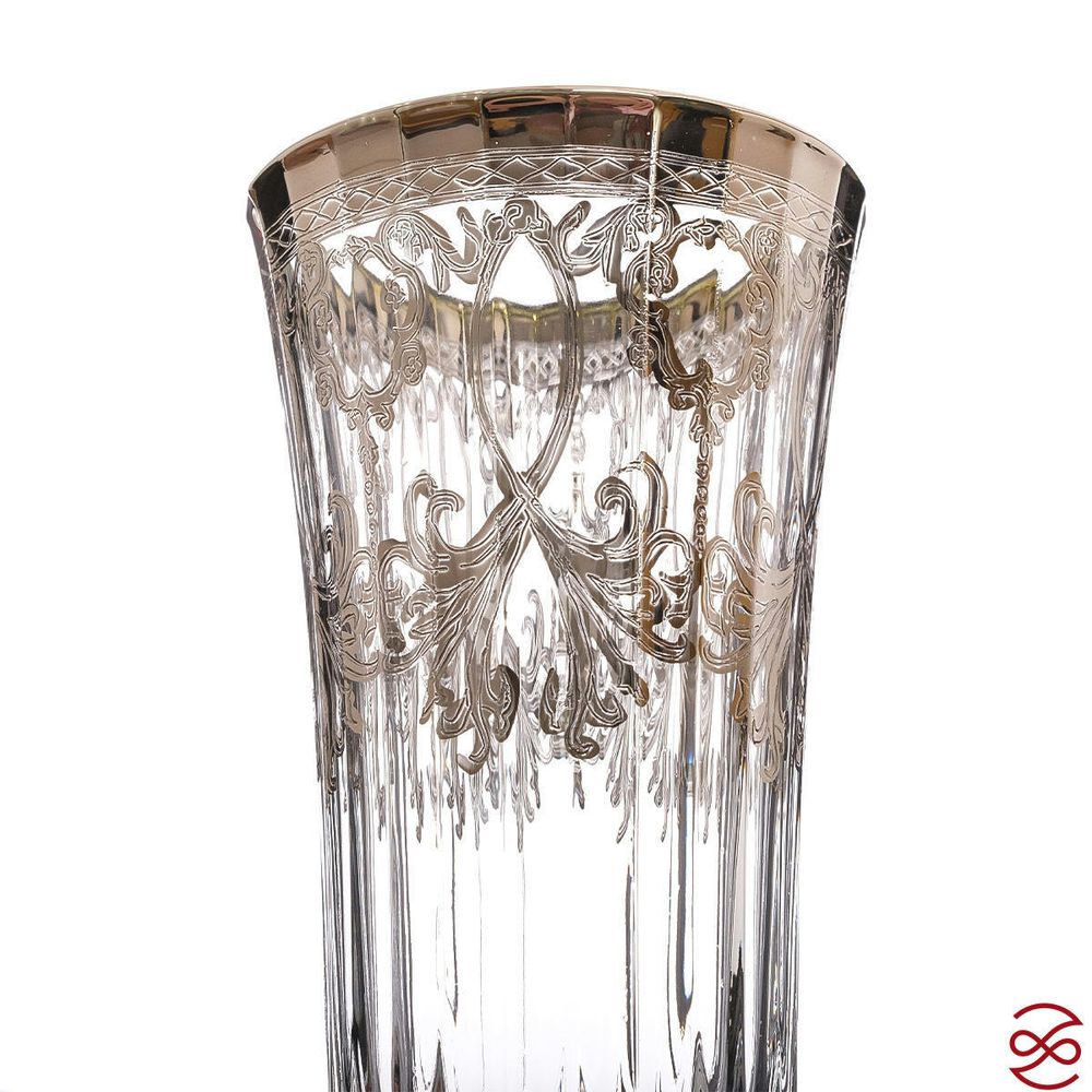 Набор фужеров для шампанского платина TIMON ADAGIO 150 мл.