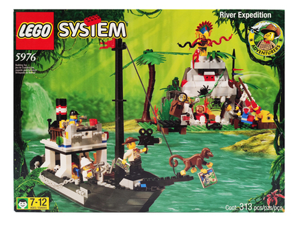 Конструктор Приключения LEGO 5976 Речная экспедиция
