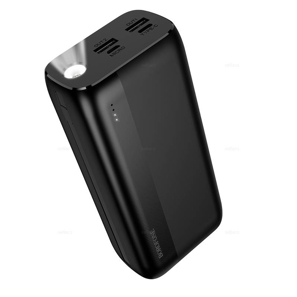 Портативный аккумулятор BOROFONE BJ86A 30000 mAh (черный)
