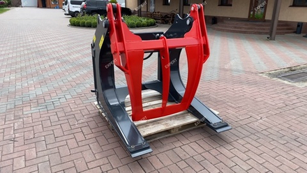 Бревнозахват на телескопический погрузчик