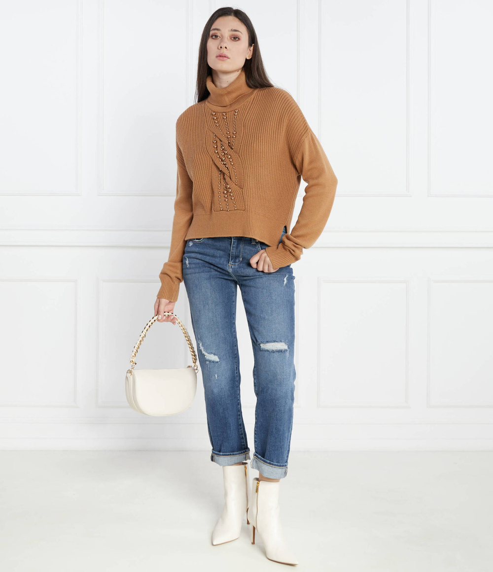 Гольф Liu Jo - коричневый(MF3004 MA51I)