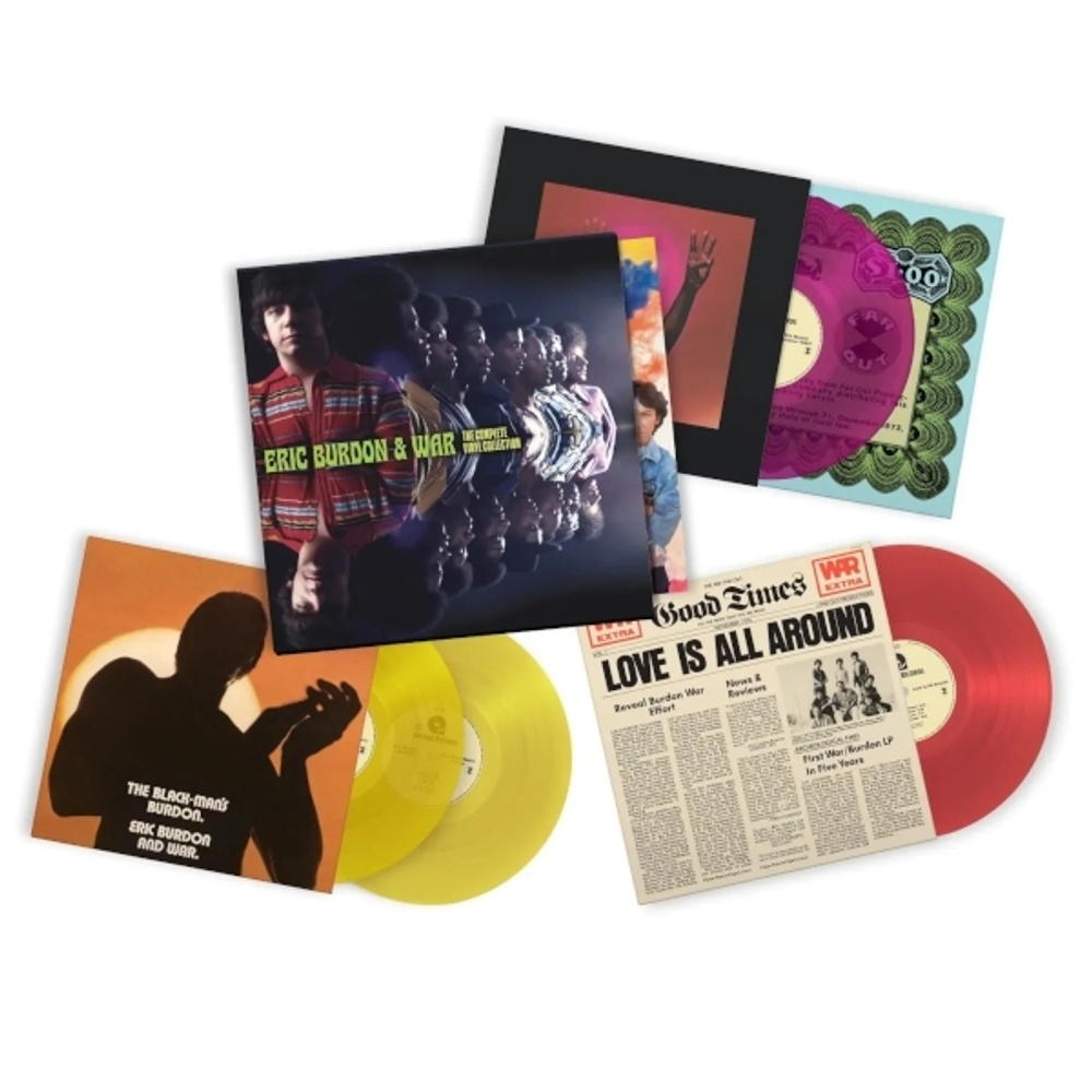Eric Burdon & War / The Complete Vinyl Collection (Box Set)(Coloured Vinyl)(4LP)