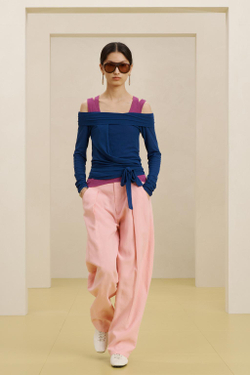 ZARA ХЛОПКОВЫЙ СВИТЕР, СИНИЙ ЭЛЕКТРИК