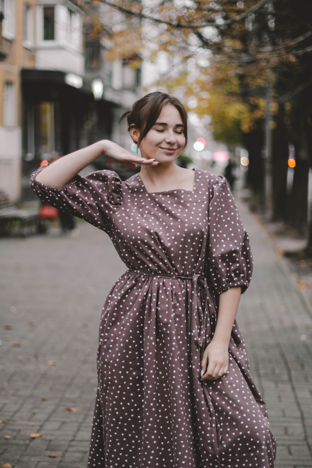 Идеальное Платье в Горошек