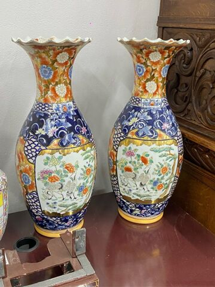 Винтаж: Вазы 2 шт в стиле шинуазри