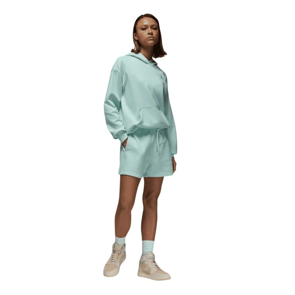 Баскетбольные женские шорты Jordan Brooklyn Fleece Shorts Turquoise
