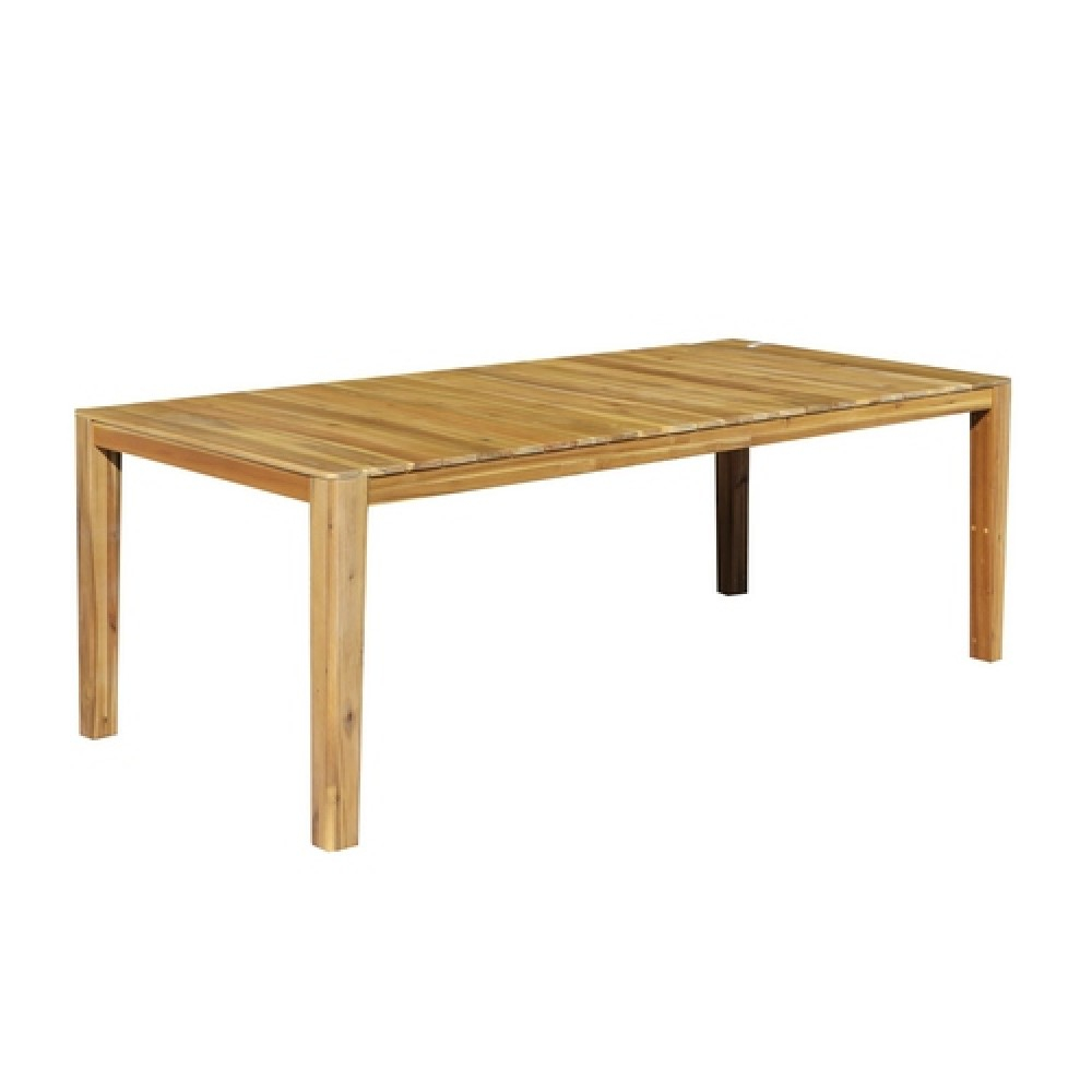 Стол садовый обеденный из акации Joygarden АУРА 170 см, Light Teak