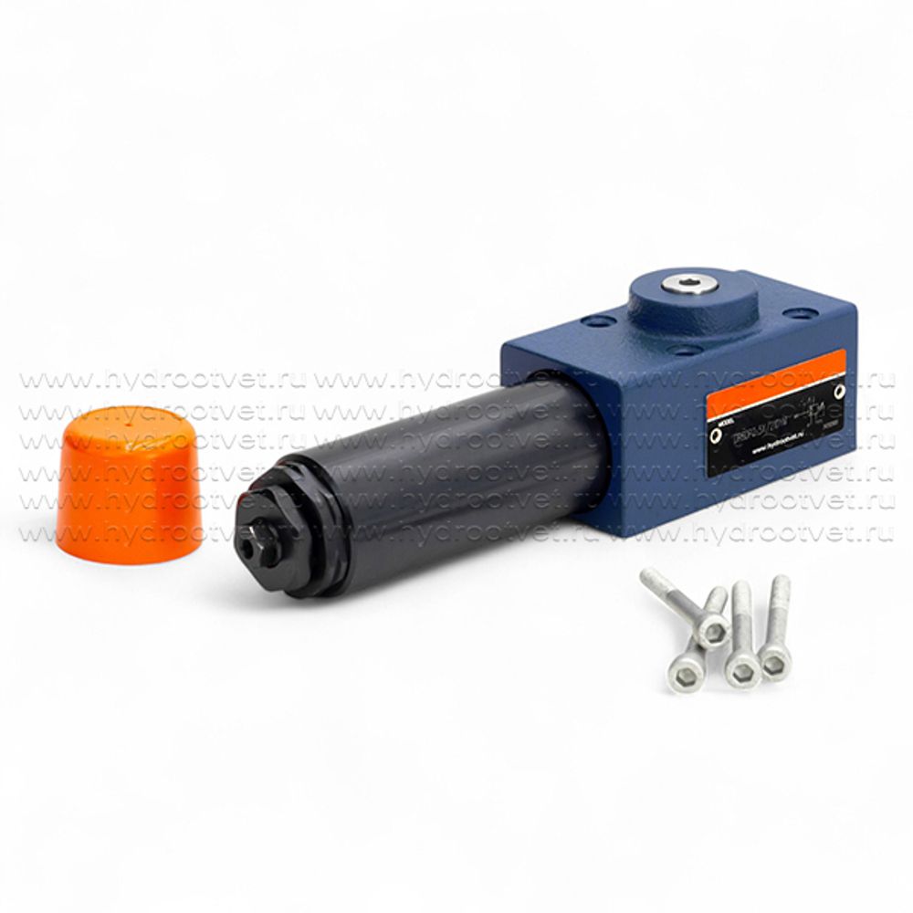 DR6DP2-5X/210YM - Редукционный клапан Ду 6 трехлинейный, прямого действия с давлением настройки до 210 бар, с элементом регулировки: 2 = винт, обратный клапан - М = нет