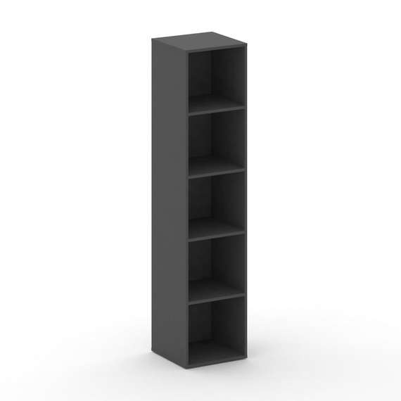 Стеллаж узкий высокий CRU.SU-100 Базальт UM 450*442*2000