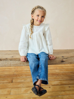 Блуза для девочки Next E32-185, Белый