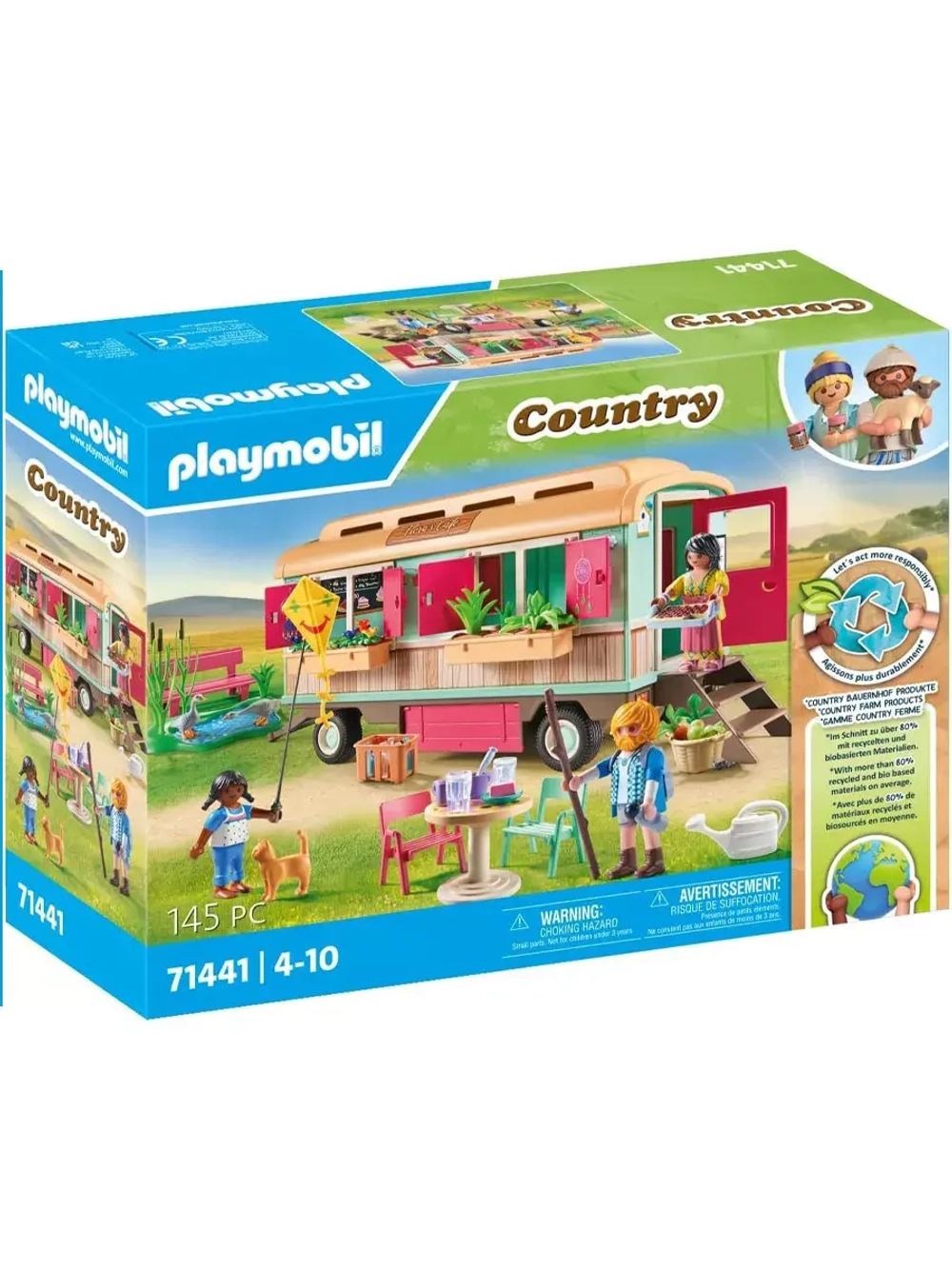 Набор Уютное кафе в поезде с огородом Playmobil 71441