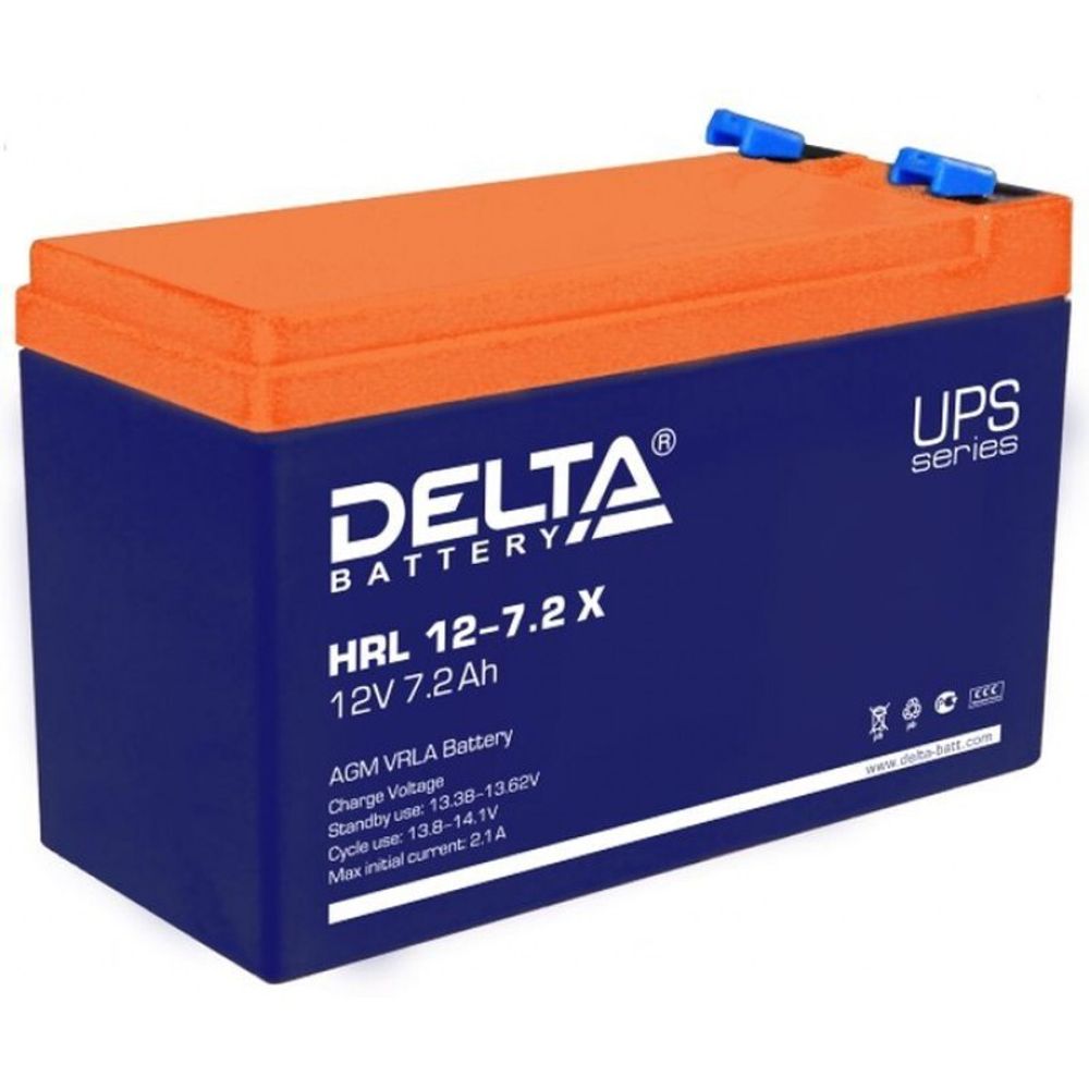 Аккумуляторная батарея Delta HRL 12-7.2 X (12V / 7.2Ah)