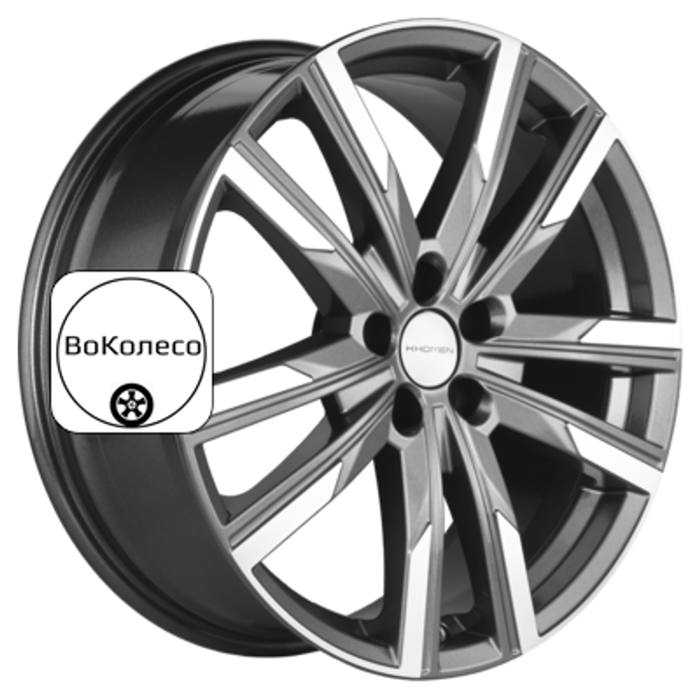 7,5x19/5x114,3 ET35 D60,1 KHW1905 (Changan Uni-k) Gray-FP Khomen Wheels