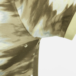 Теннисное поло Nike Print Slim-Fit Polo - medium olive/lemon chiffon - Green