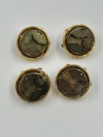 Накладка на пуговицу с разноцветными вставками NONY