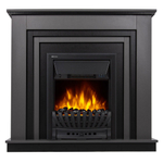 Каминокомплект:Очаг Electrolux Classic EFP/P-1020LS, портал Grado Classic графит, черный