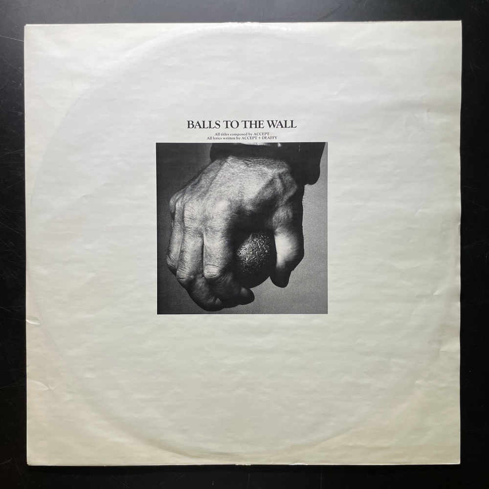 Accept ‎– Balls To The Wall (Голландия 1983г.)